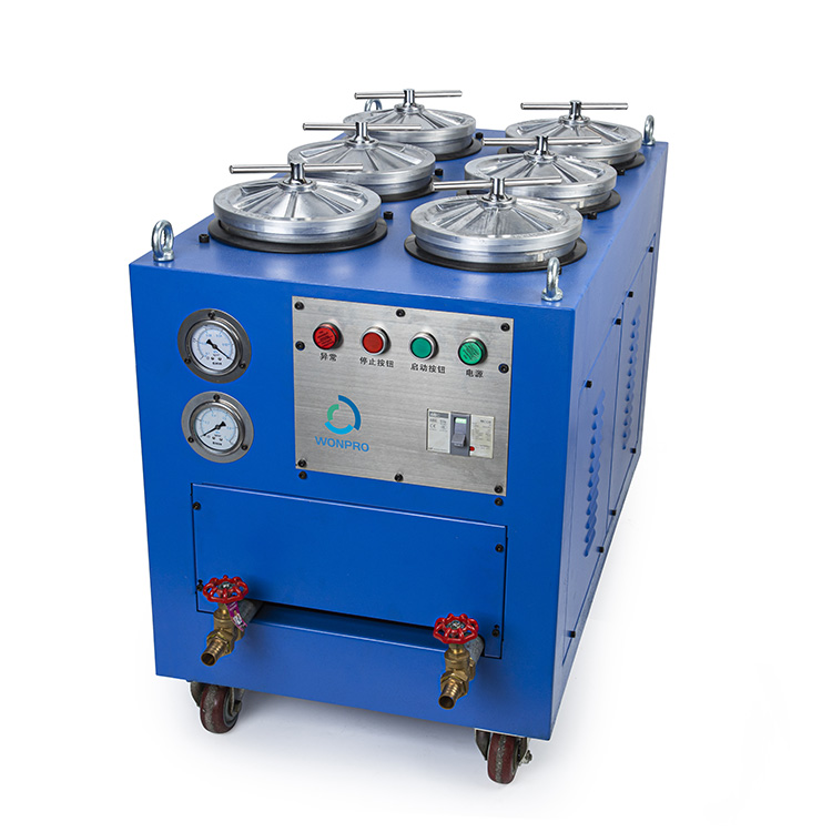 آلة تصفية الزيت المتنقلة 6R Water Glycol Oil